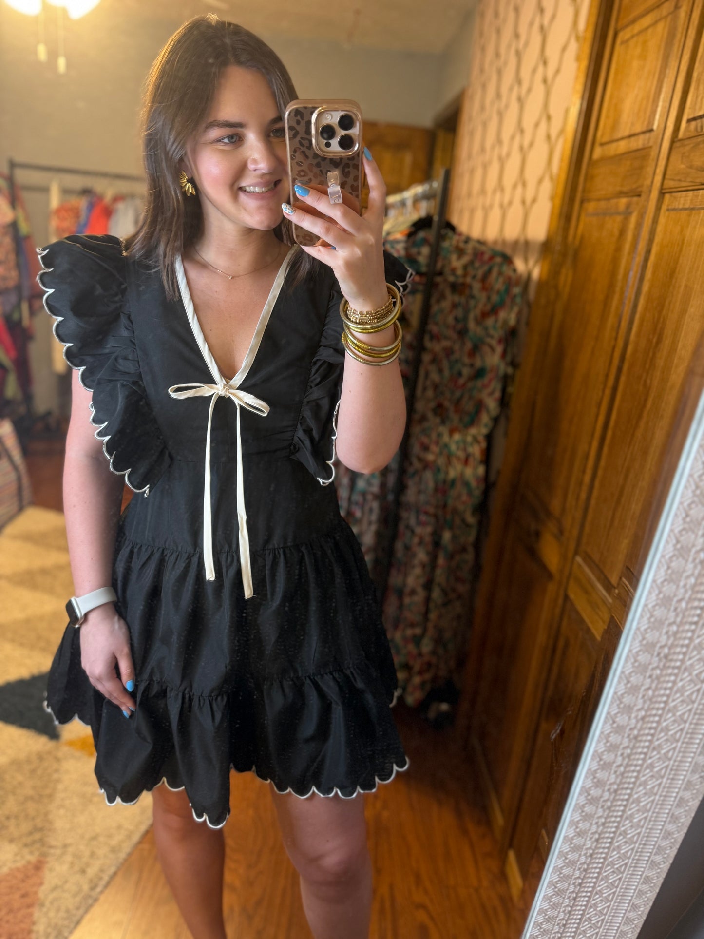 Elizabeth Scallop Dress