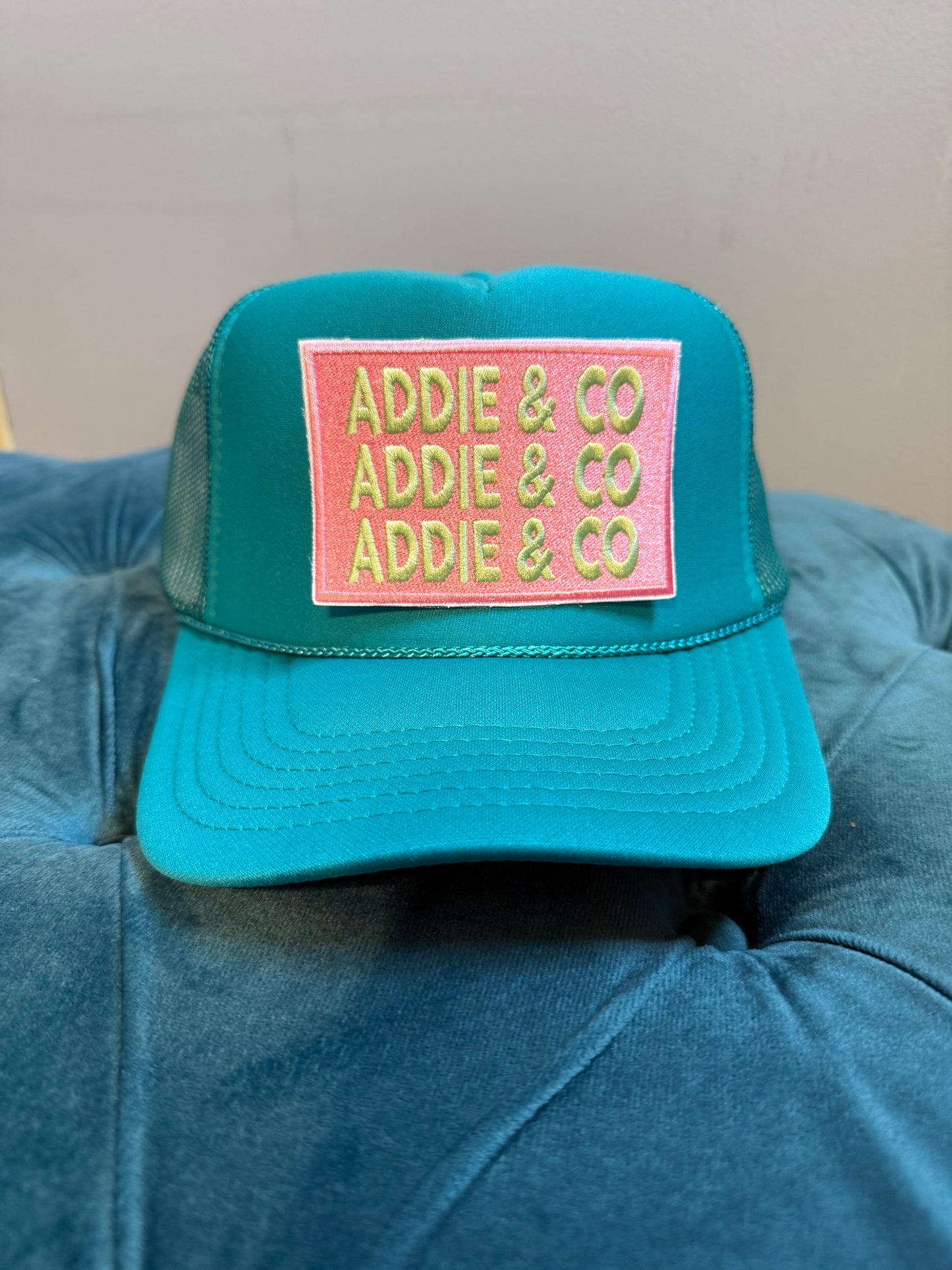 Addie & Co Trucker Hat - Teal