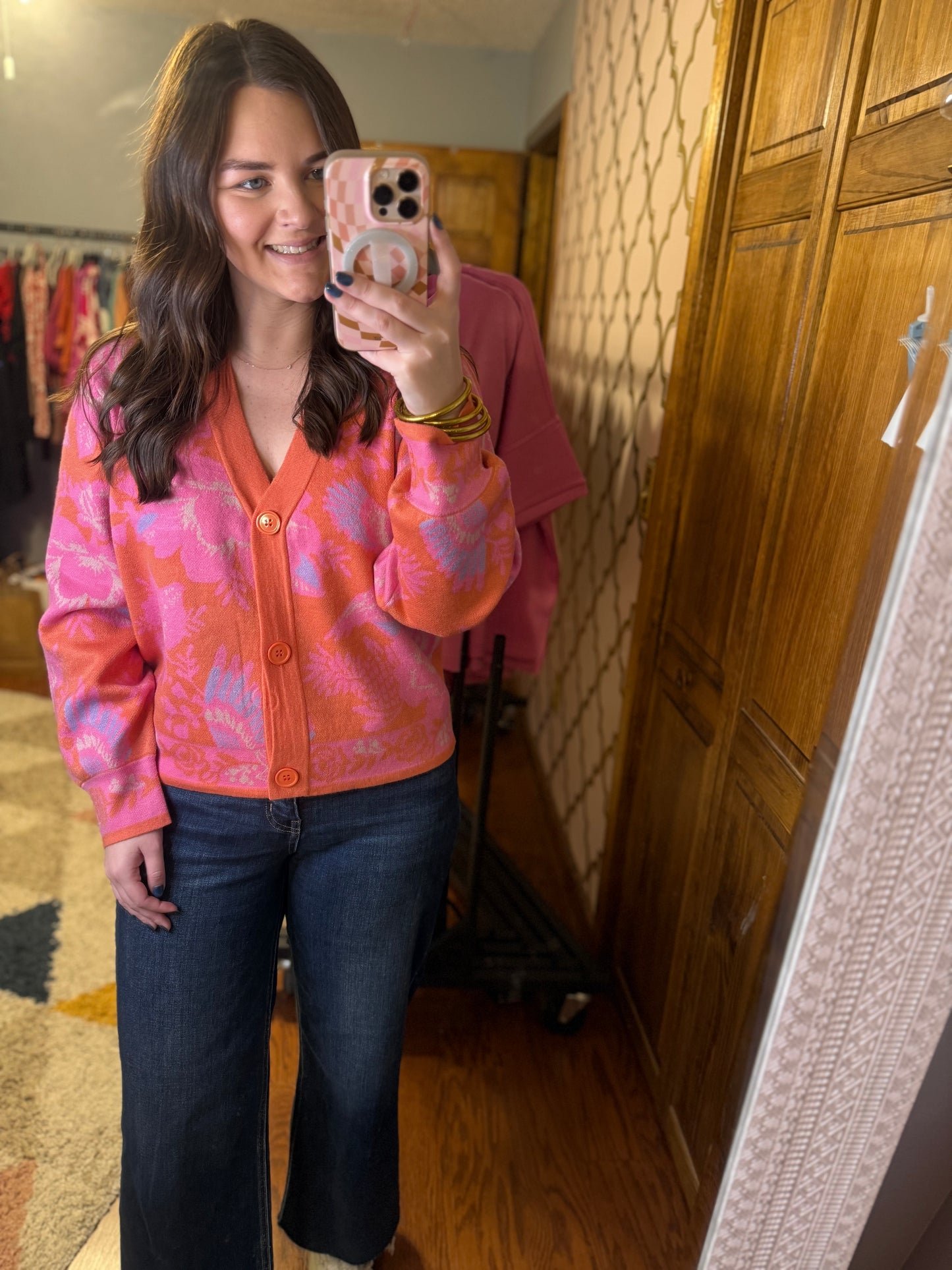 Emily Floral Cardigan
