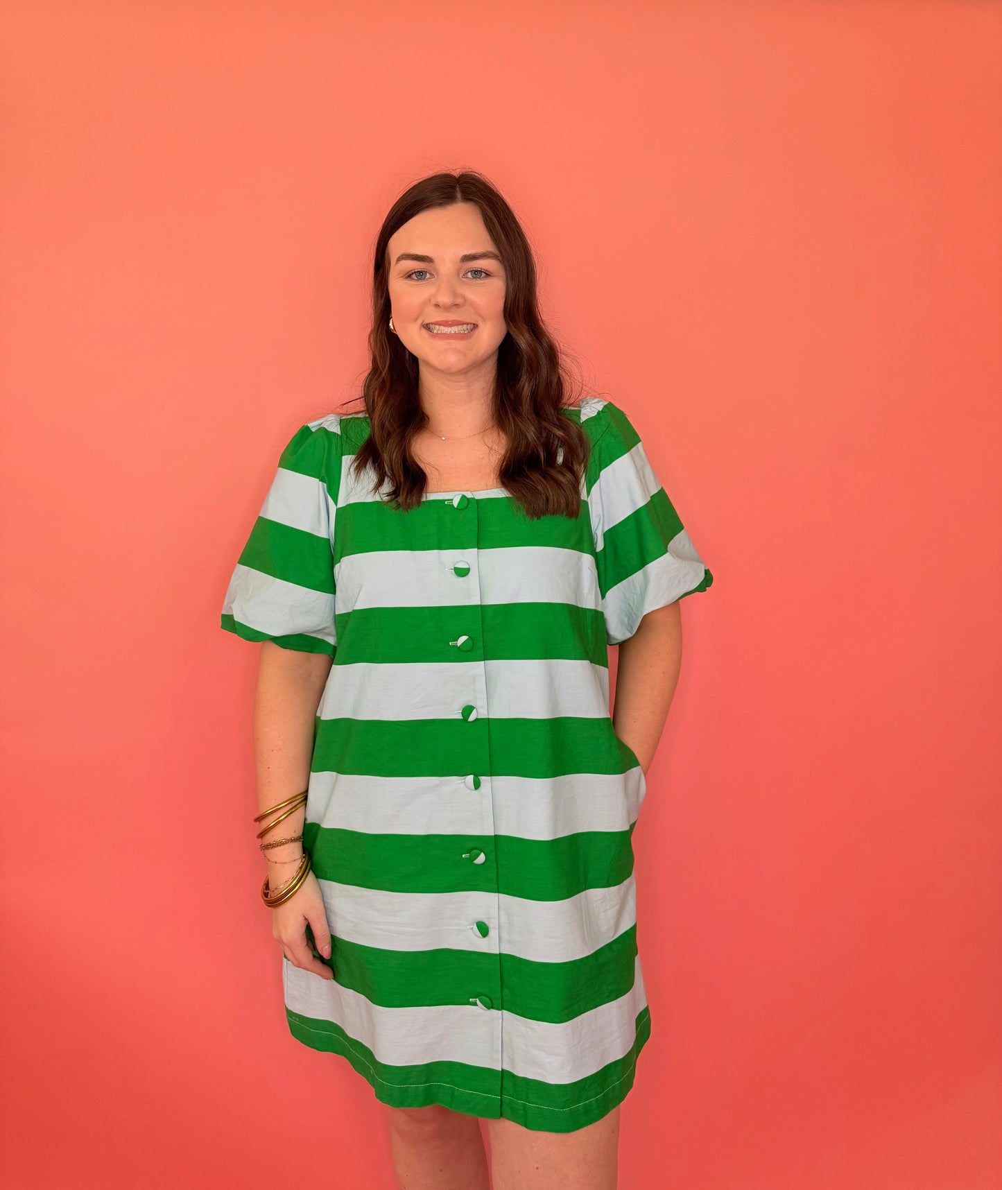 Audrey Stripe Dress