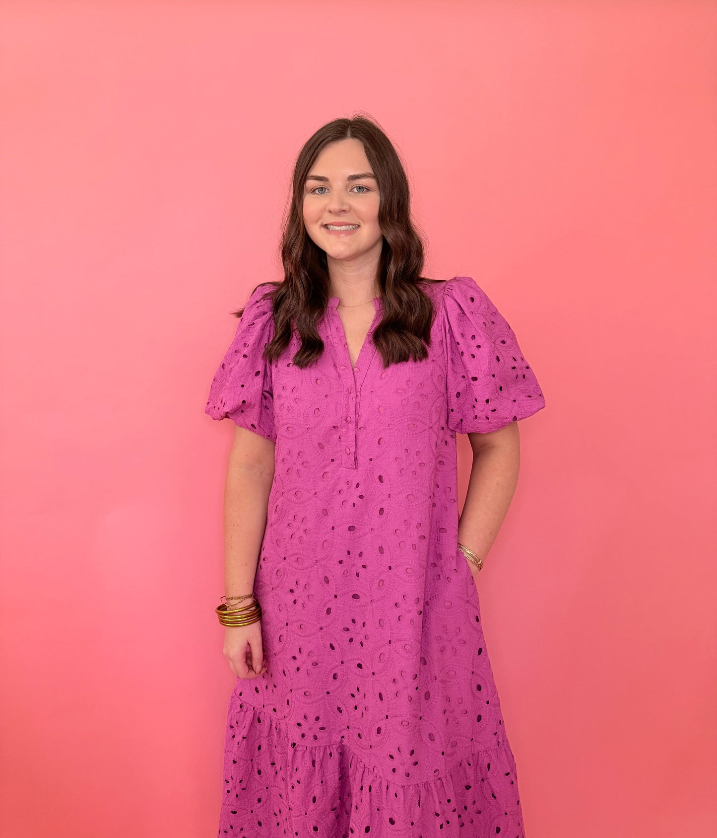 Nova Eyelet Dress