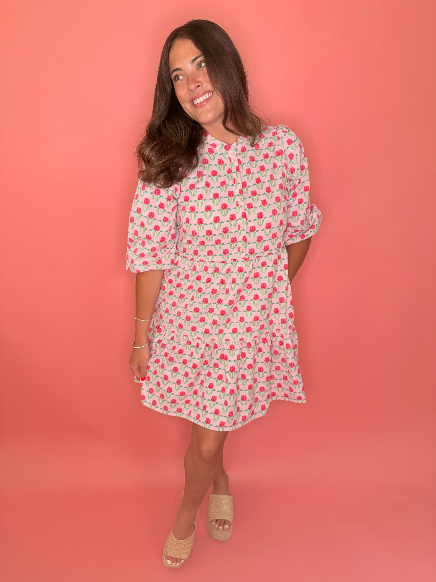 Ava Floral Dress