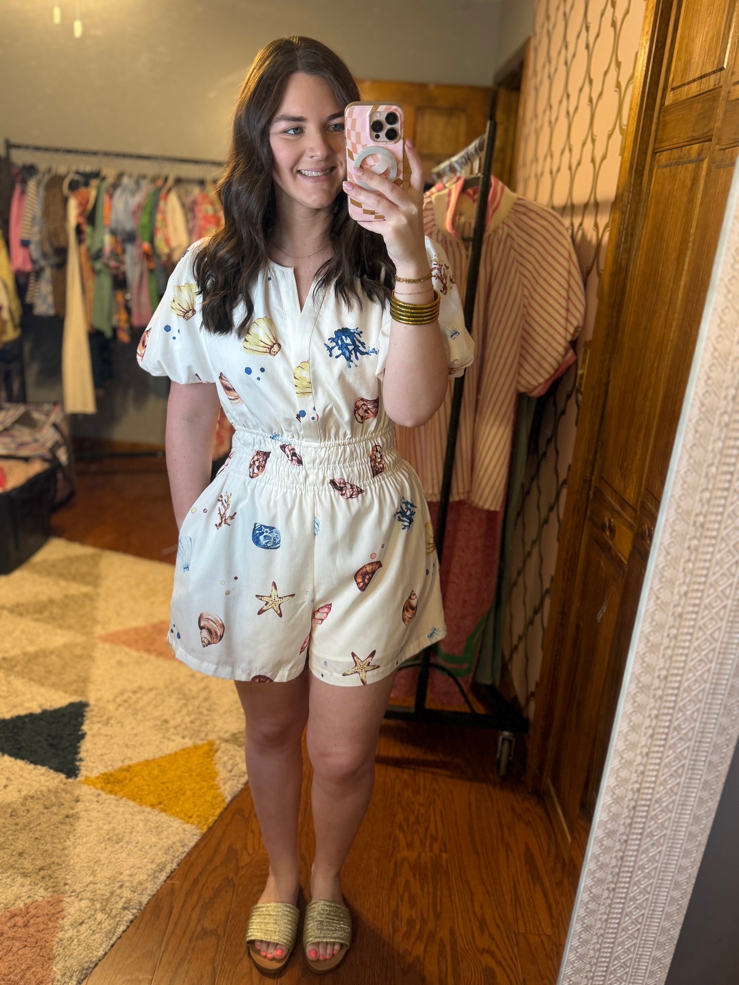 Steph Seashell Romper