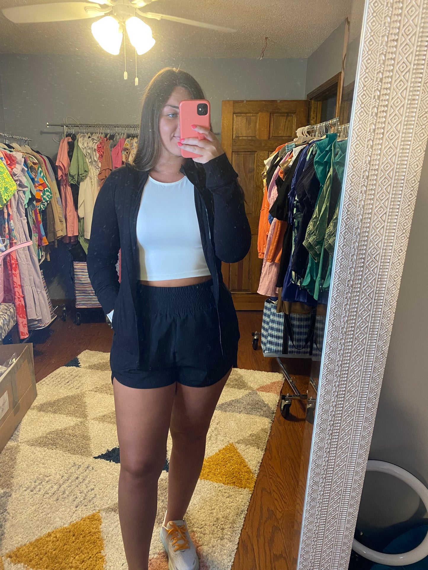 On the Go Athletic Jacket - Black