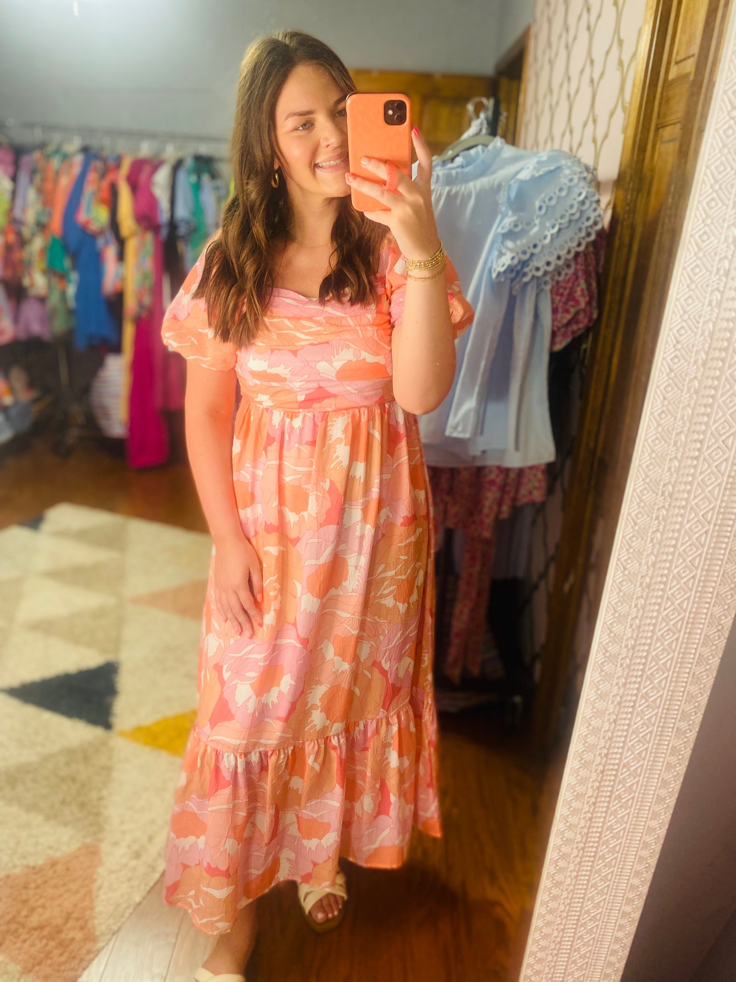 Floral Pattern Dress