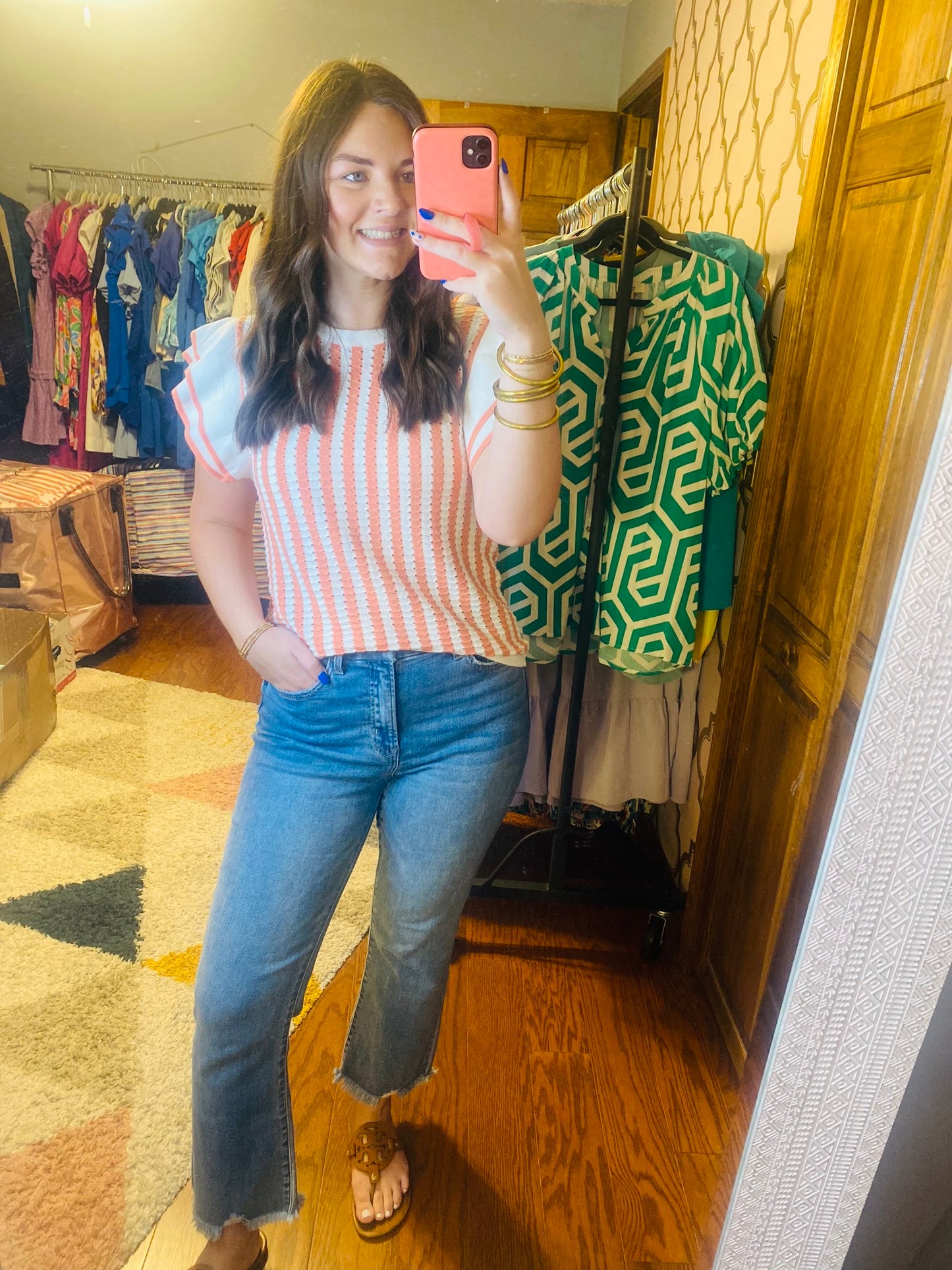 Tiger Stripe top
