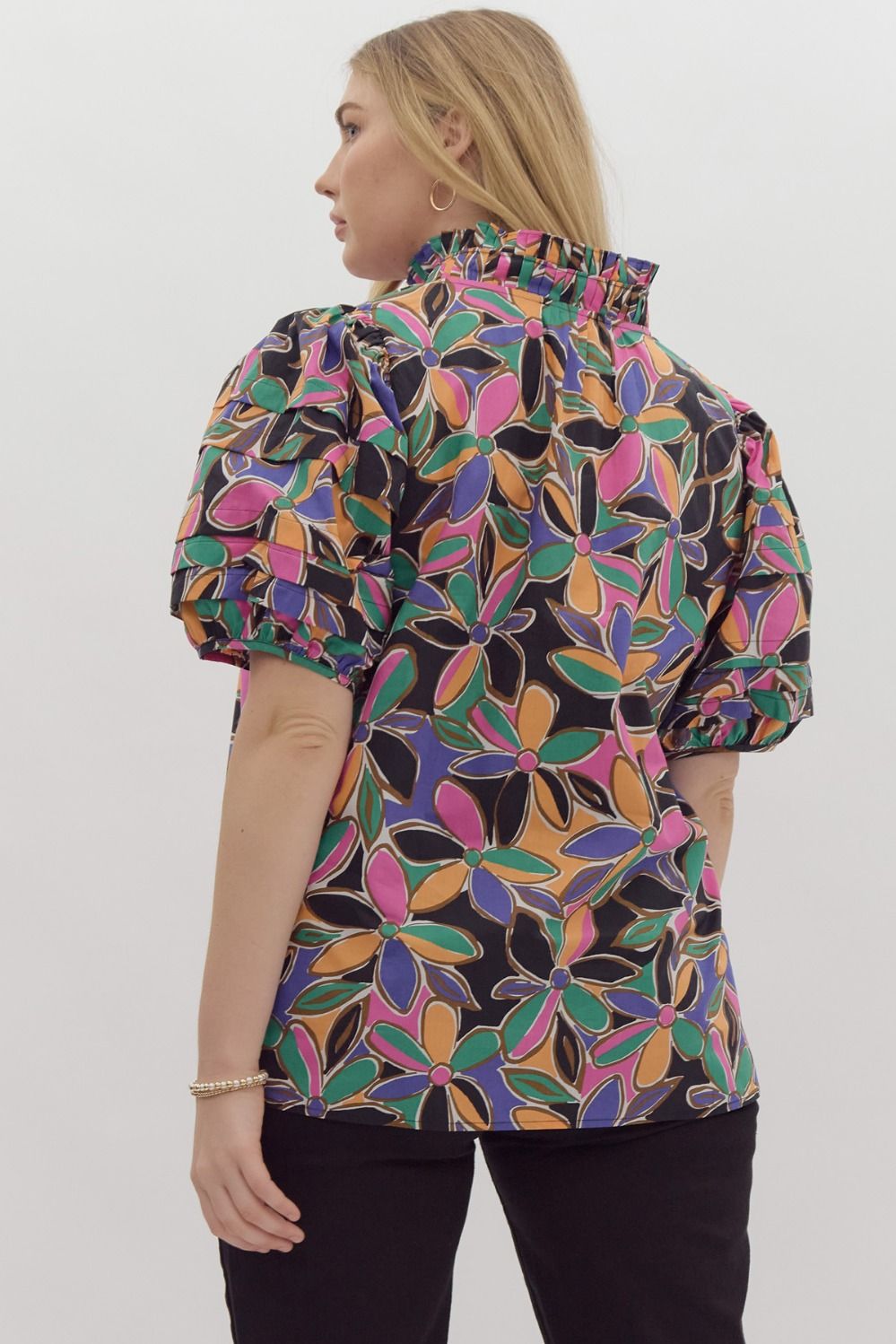 Stacy Floral Top