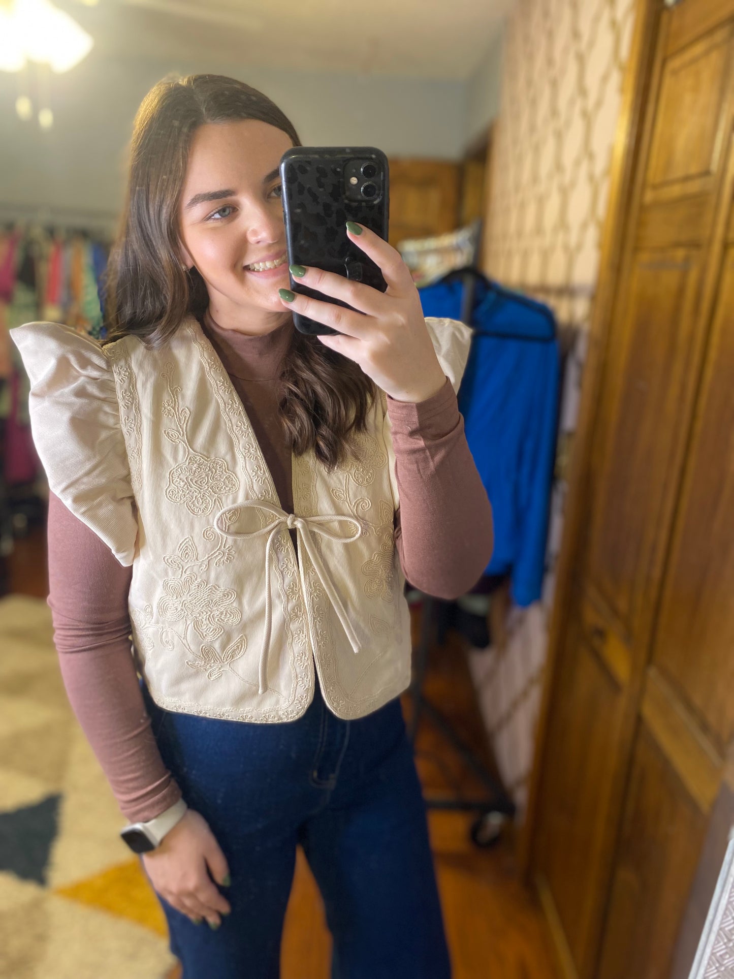 Bella Embroidered Vest