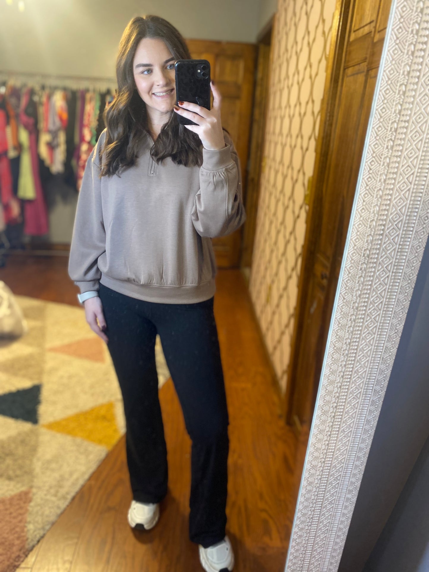 Buttery Soft Flare Legging -Black