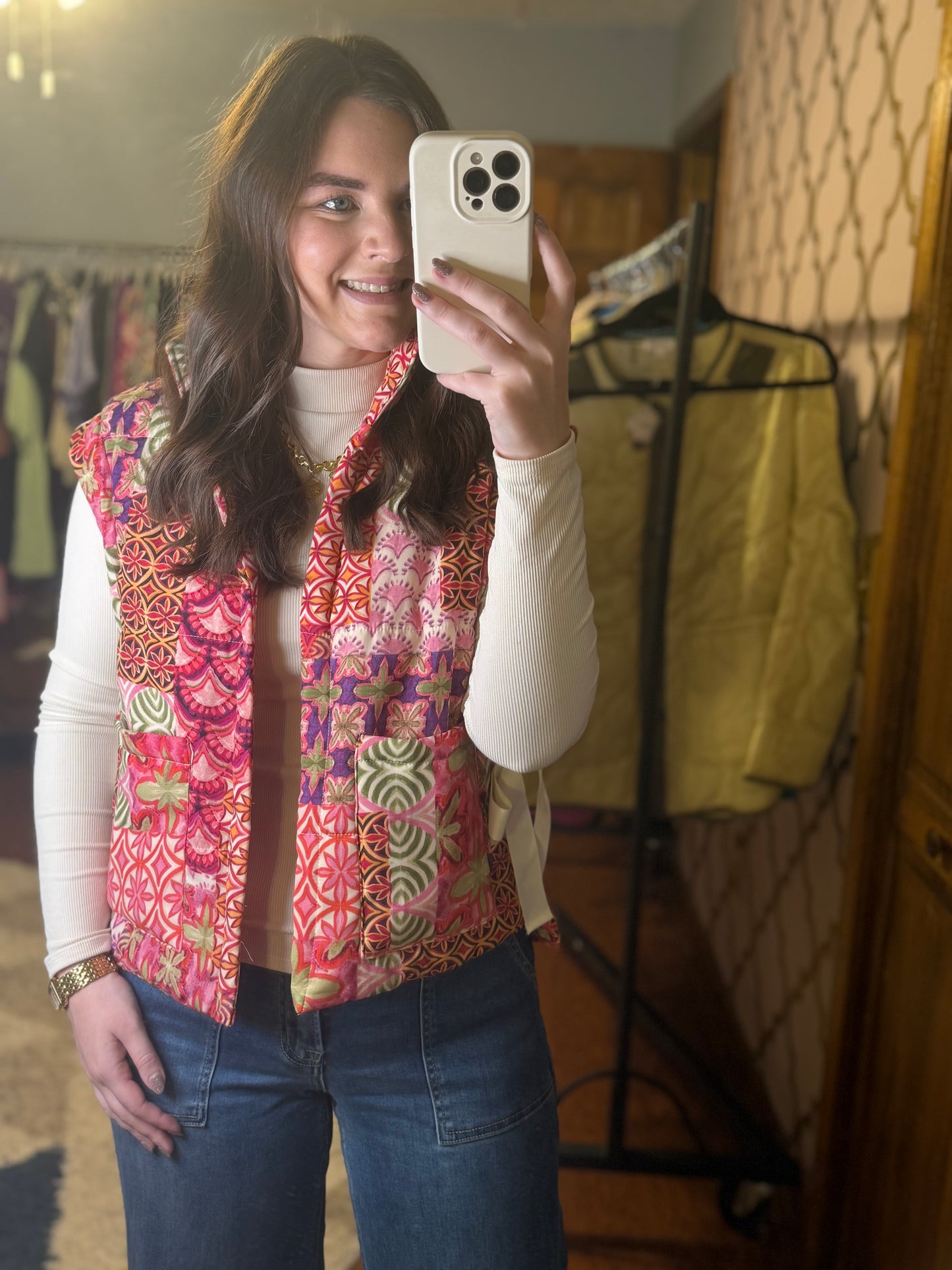 Mabry Patchwork Vest