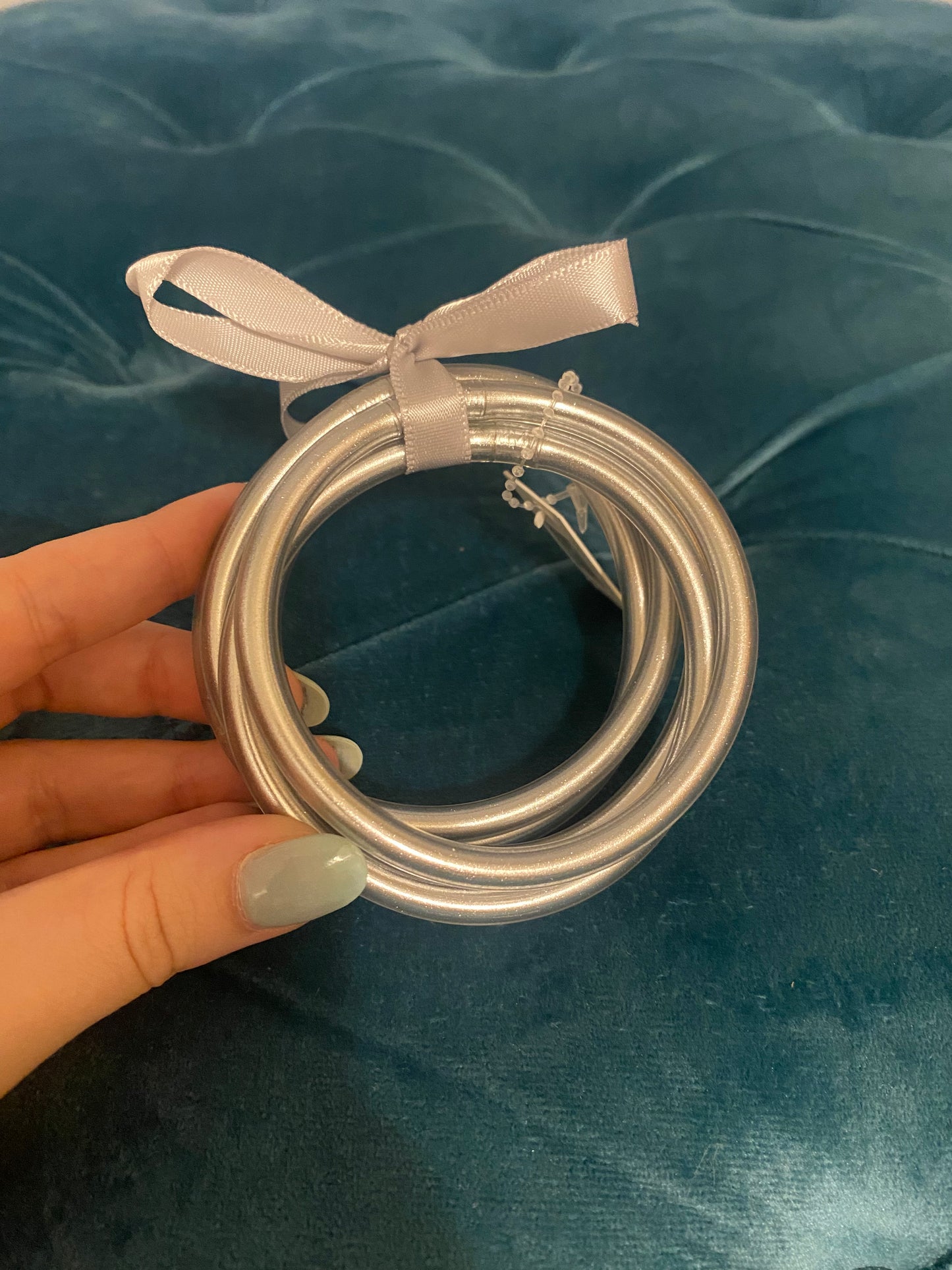 Silver Bangles