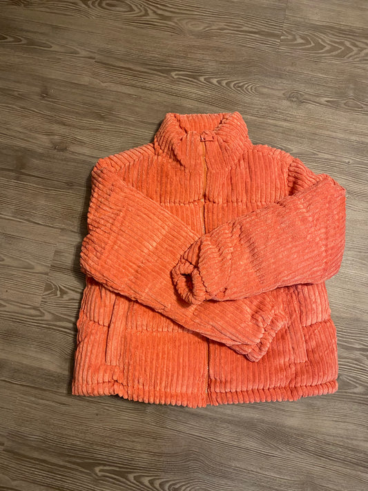 Coral Ribbed Jacket