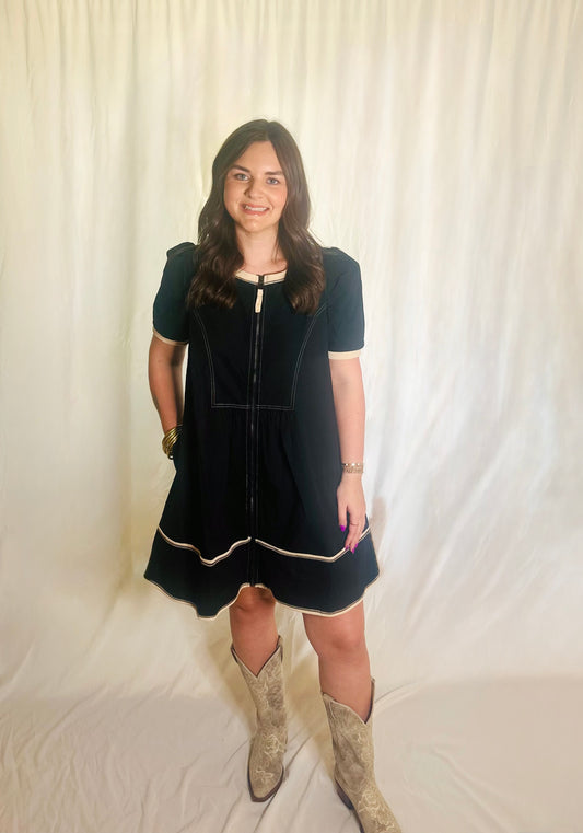 Bri Zipper Dress