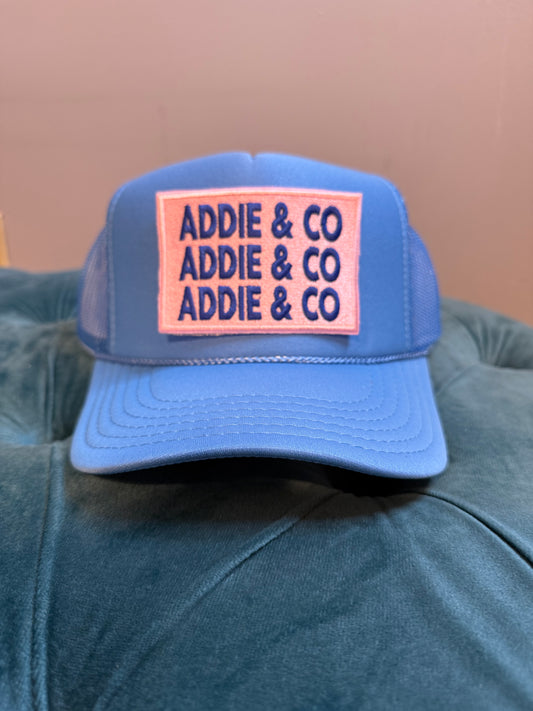 Addie & Co Trucker Hat - Baby Blue
