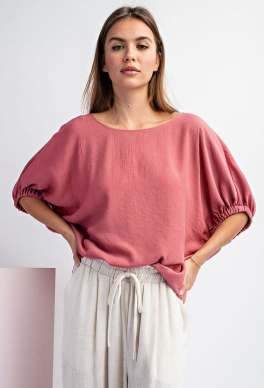 Berry Top - Plus Size