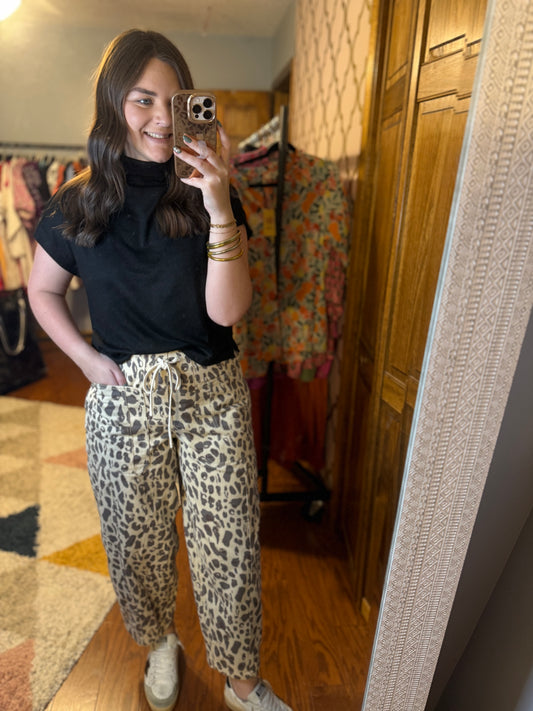 Claire Mock Neck Top