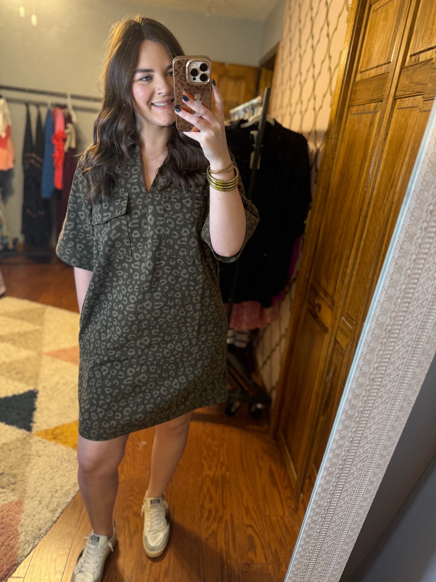 Sarah Cheetah Dress