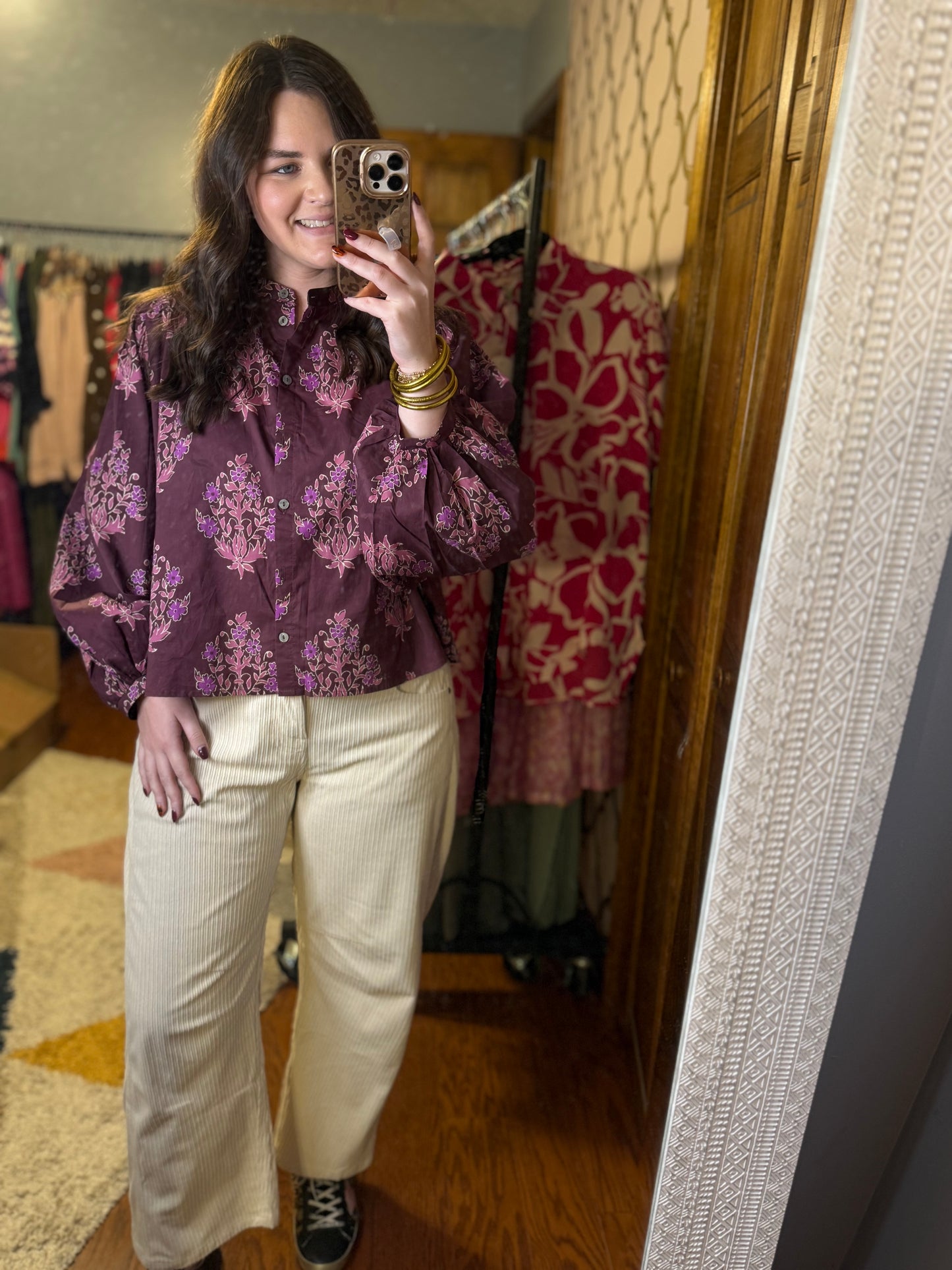 Anna Floral Top