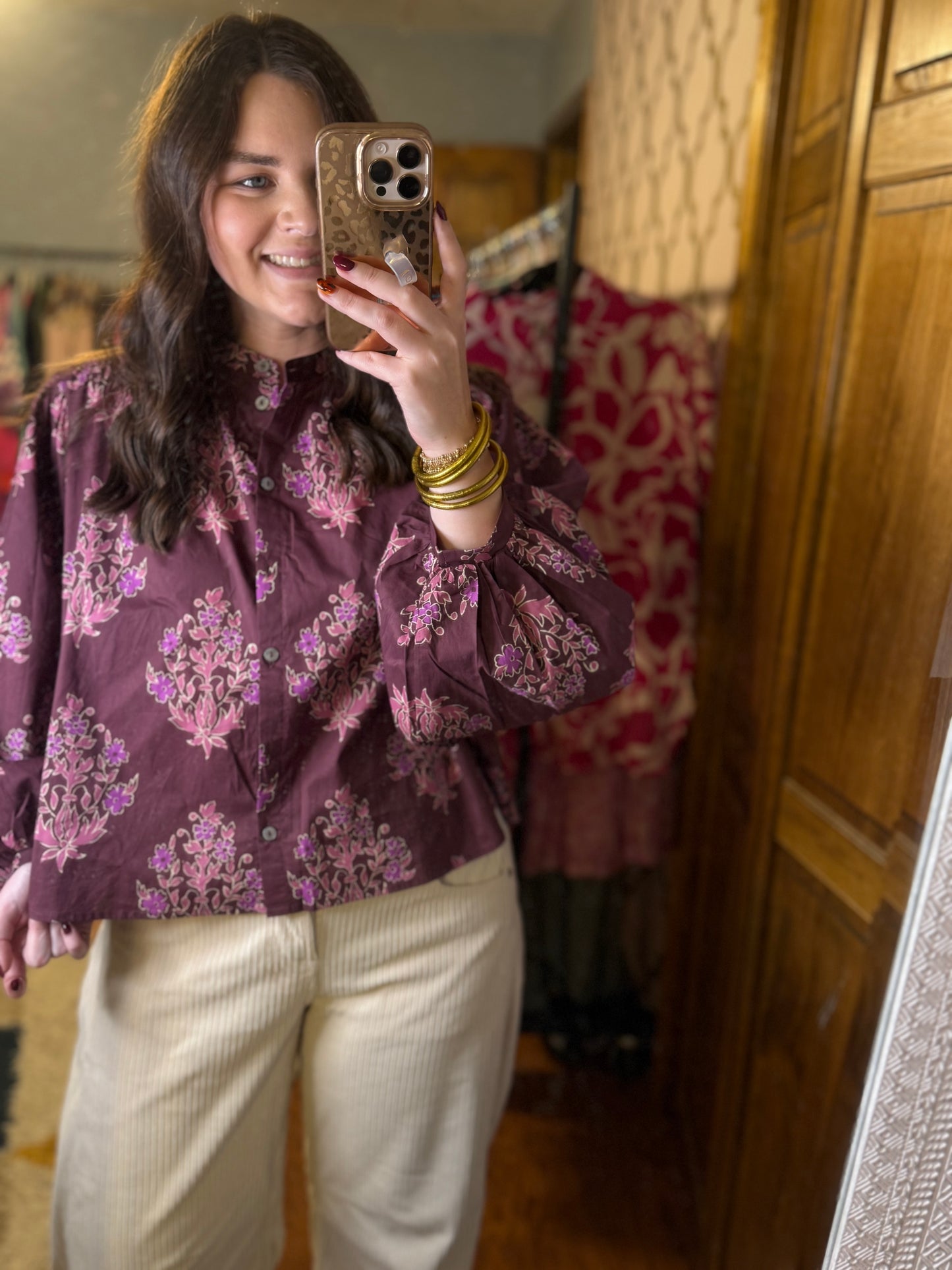 Anna Floral Top