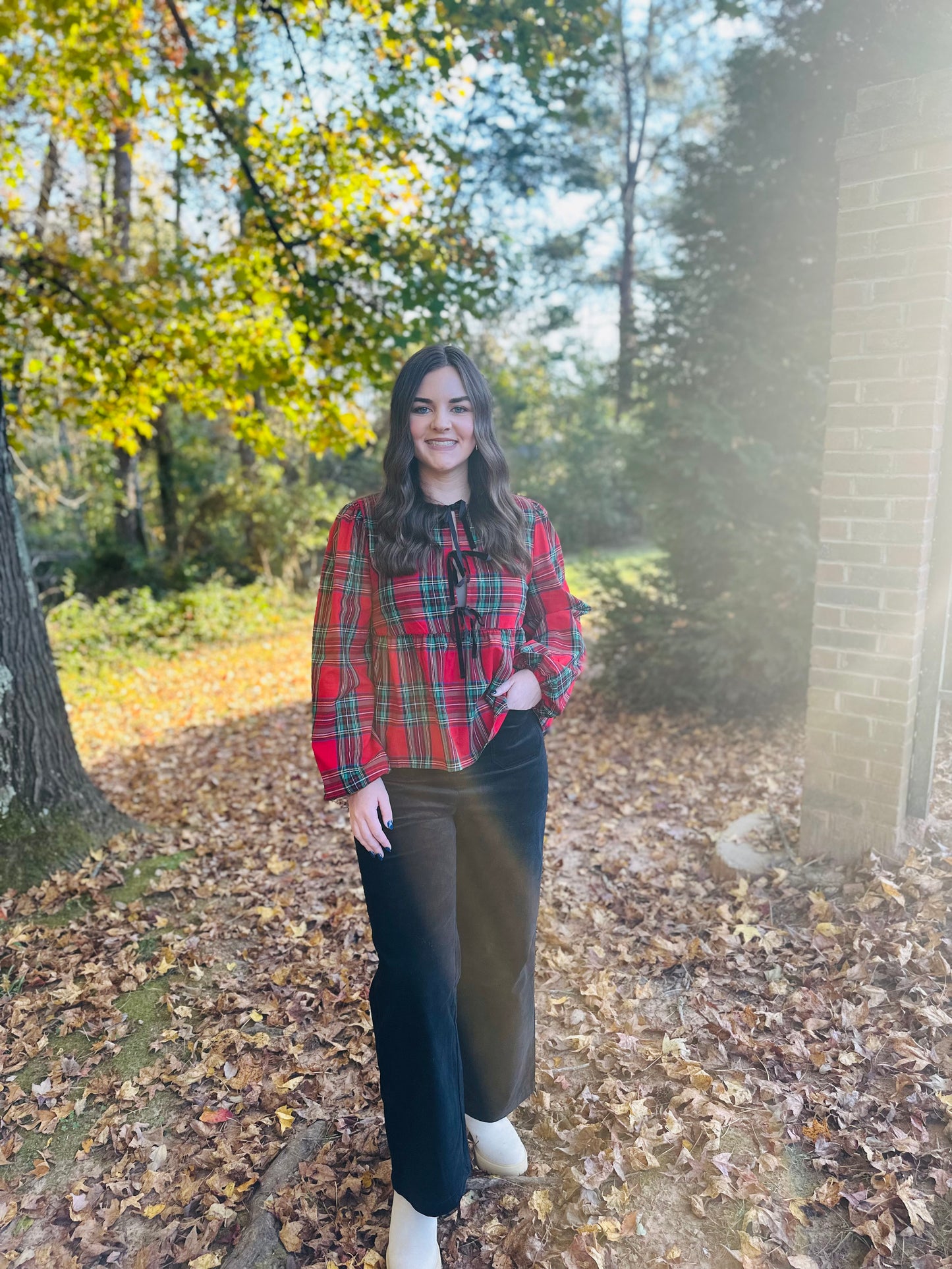 Christmas Bow Top