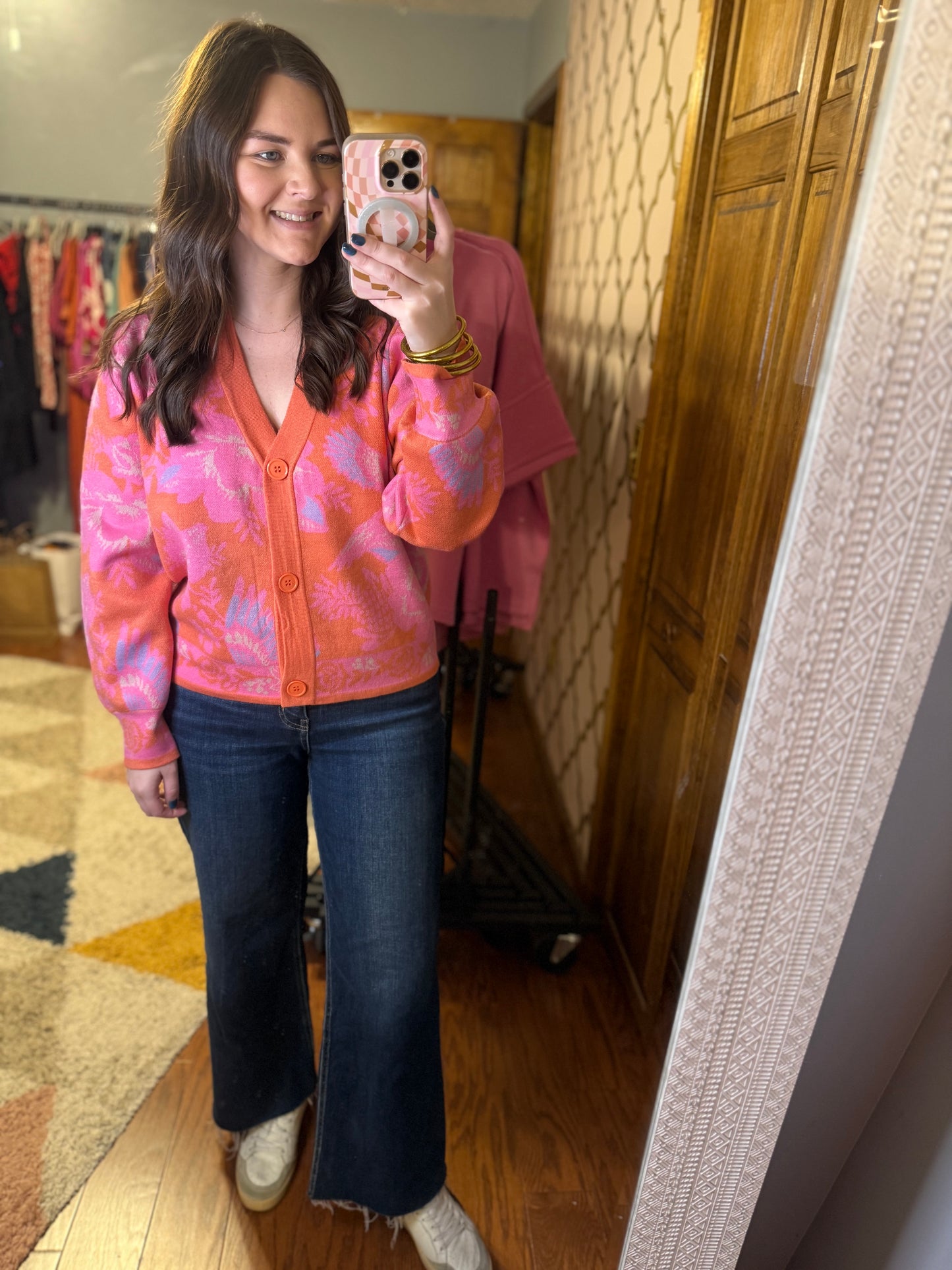 Emily Floral Cardigan