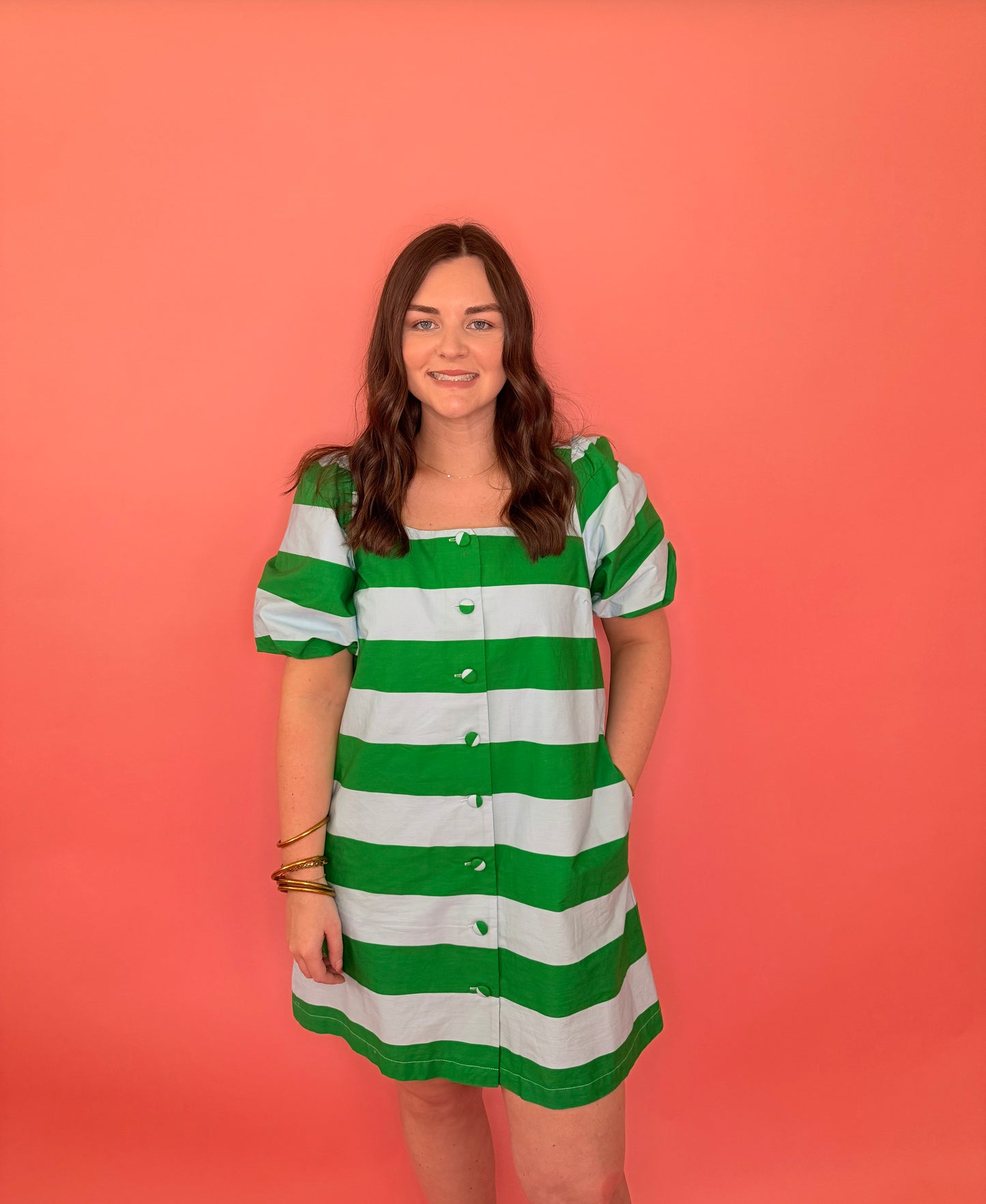 Audrey Stripe Dress