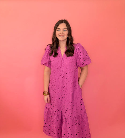 Nova Eyelet Dress