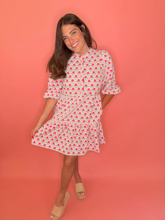 Ava Floral Dress