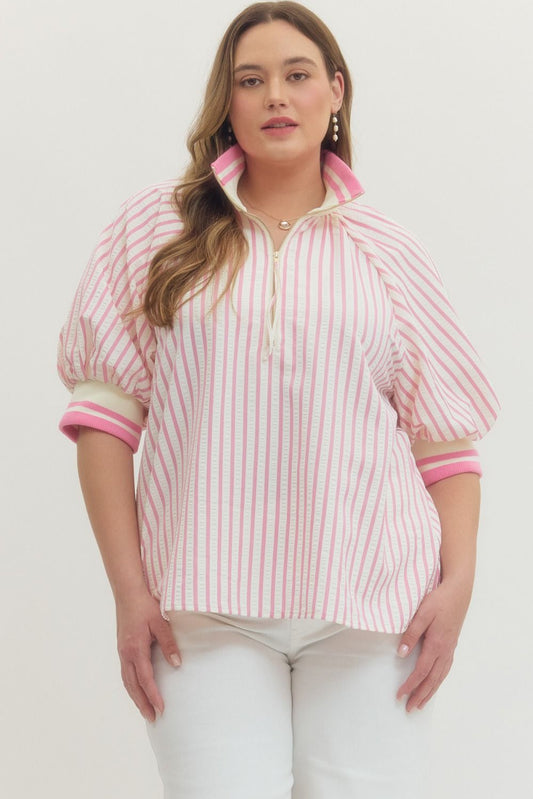 April Stripped Top