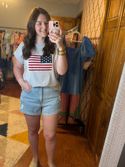 American Flag Top