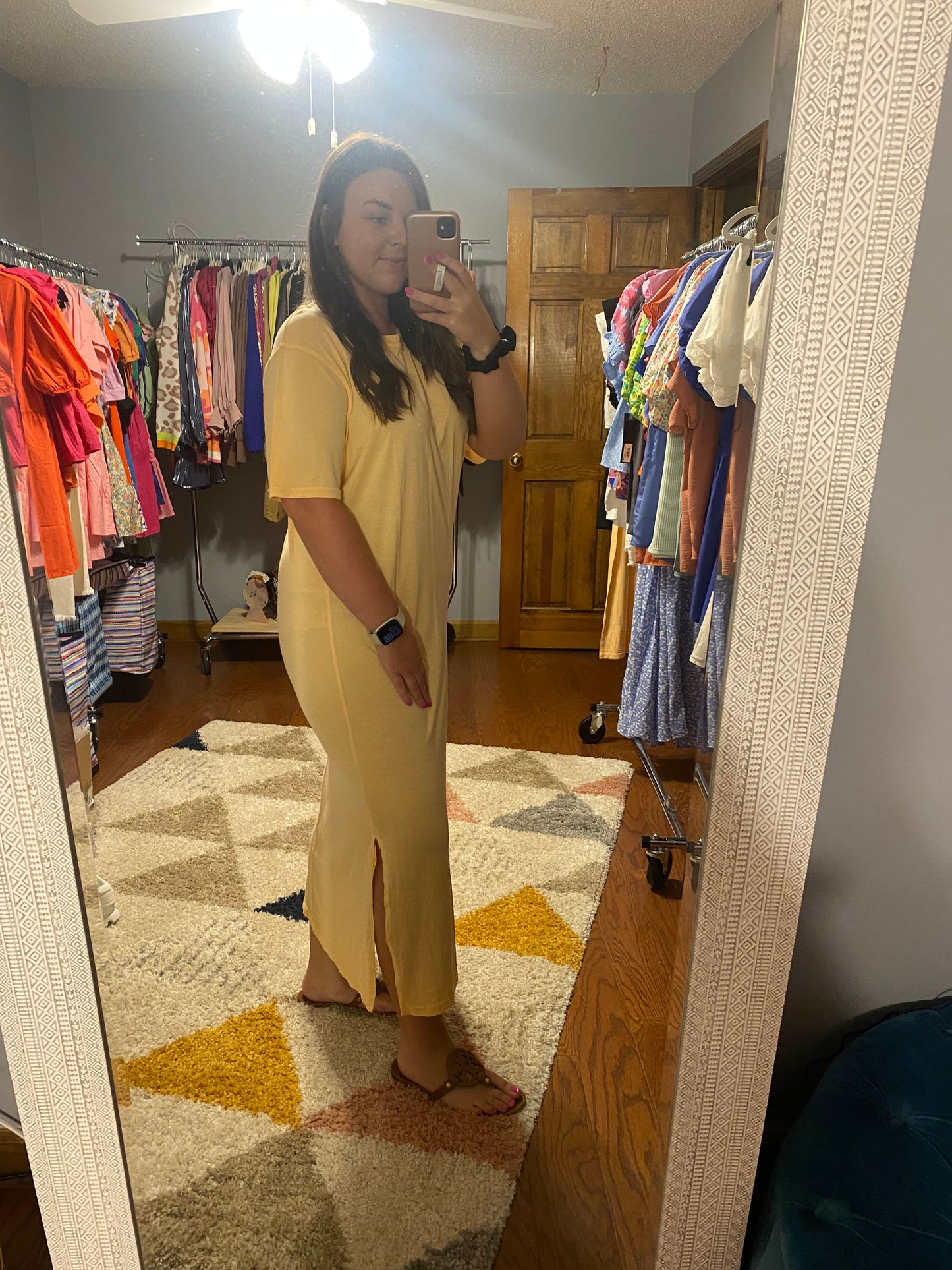 Kallie Maxi T-shirt Dress