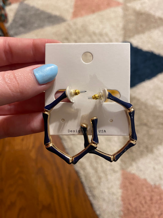 Bamboo Hoop Navy