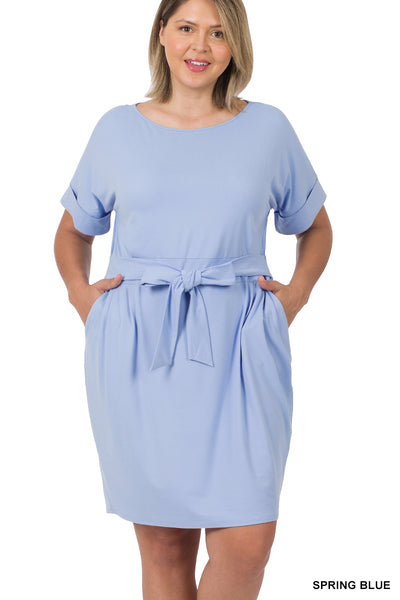 Laken Bow Dress