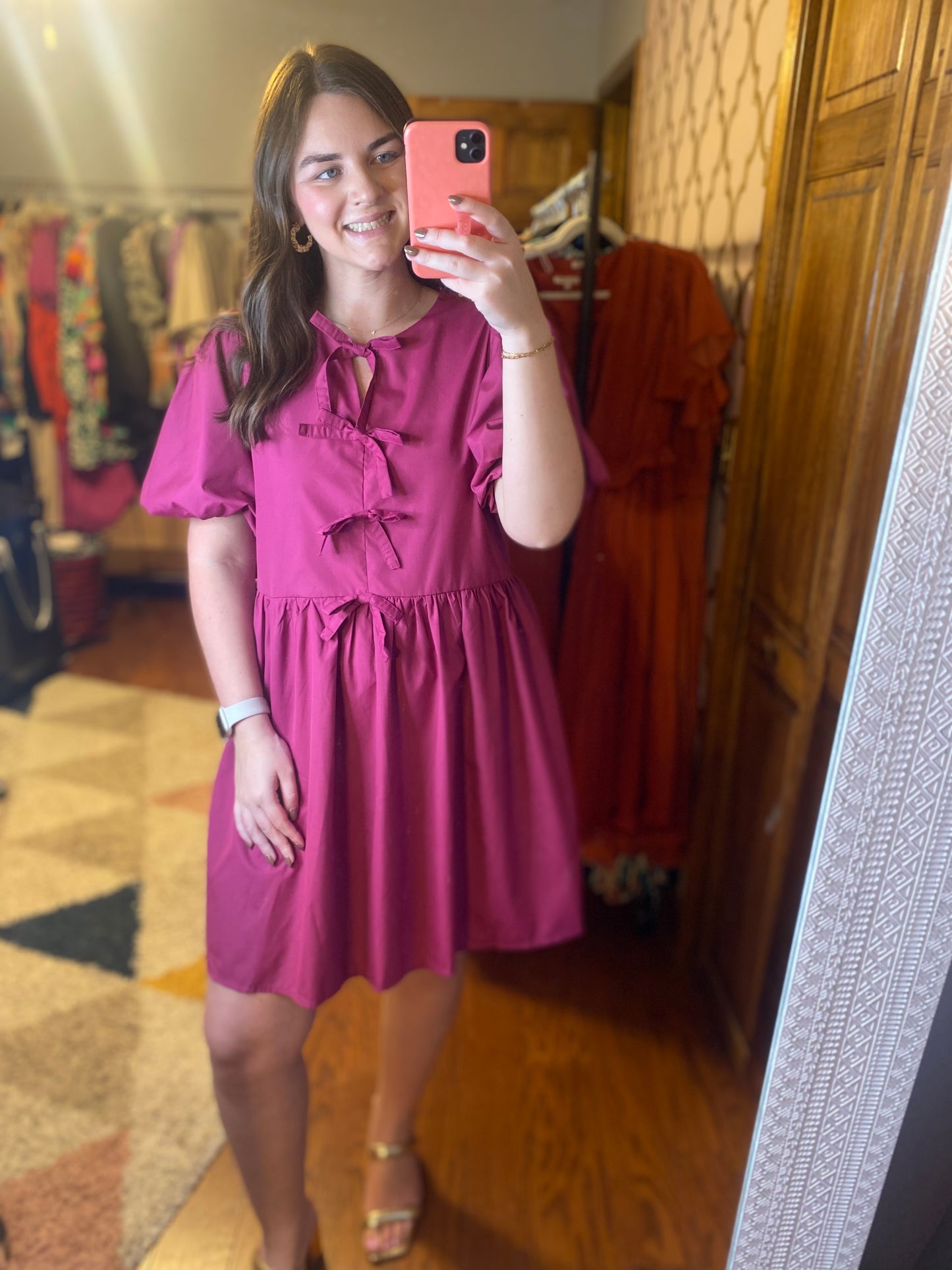 Meg Bow Dress