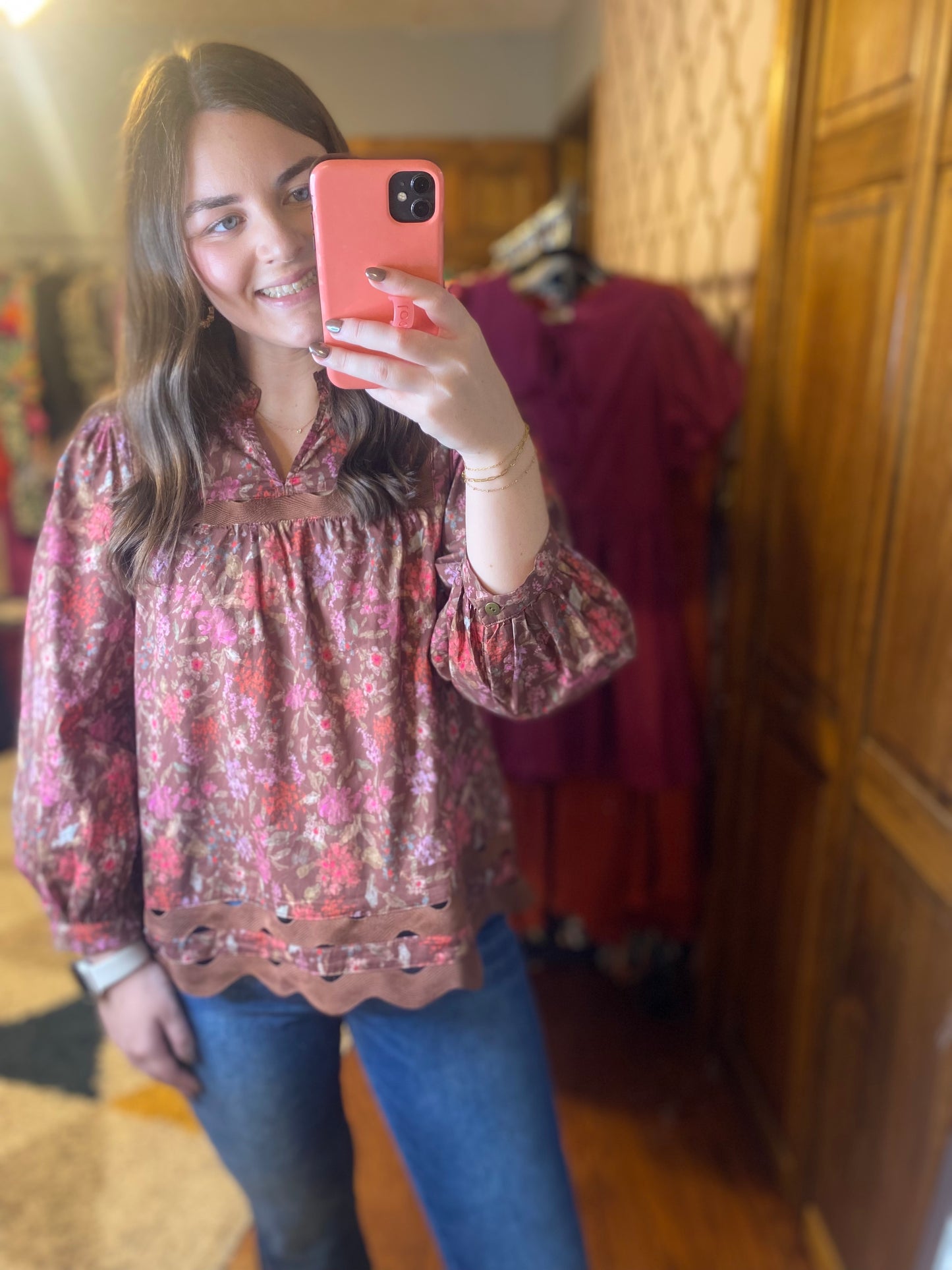 Fall Florals Top