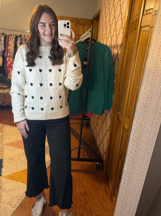 Kelly Heart Sweater