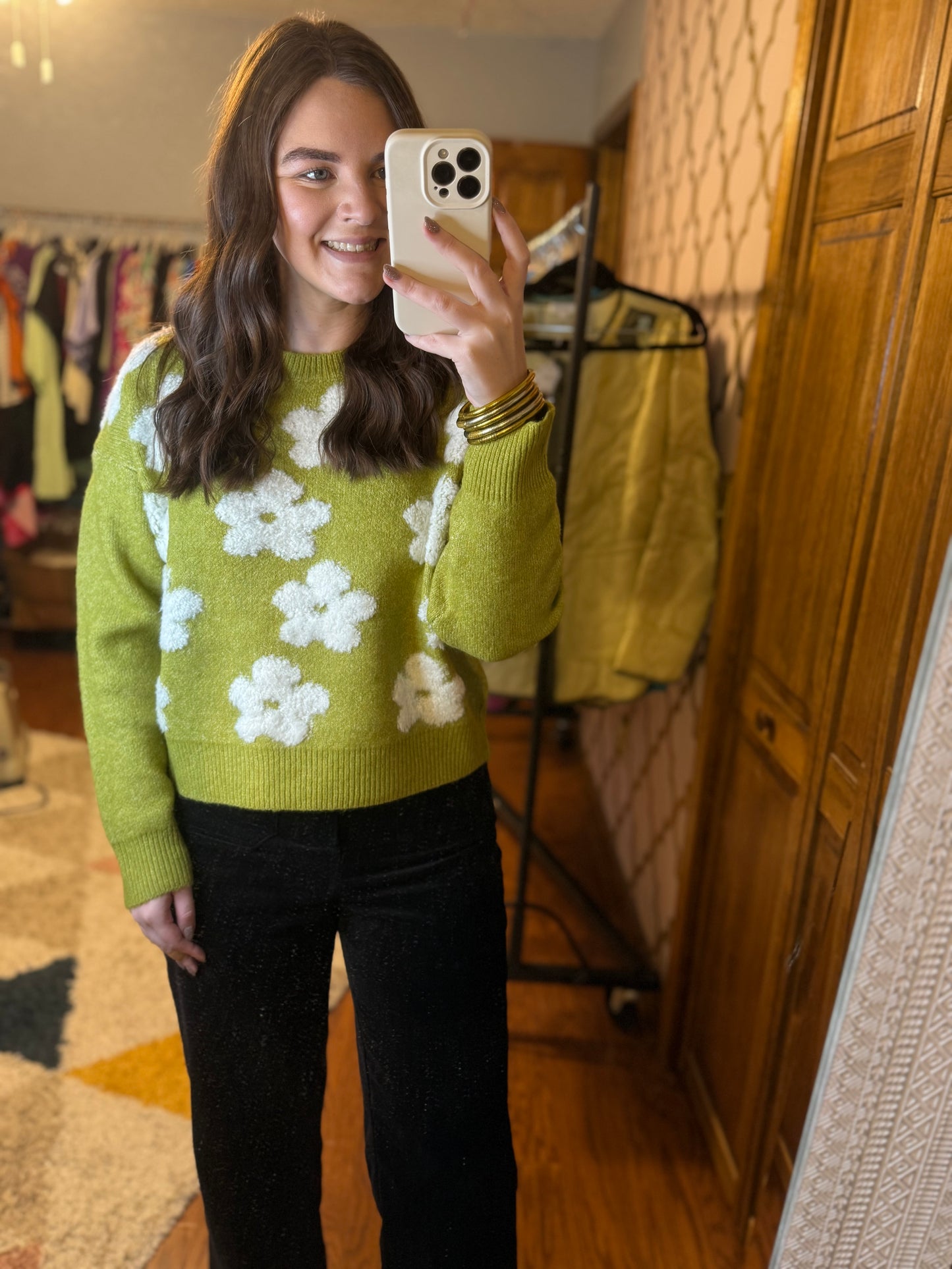 Remy Floral Sweater