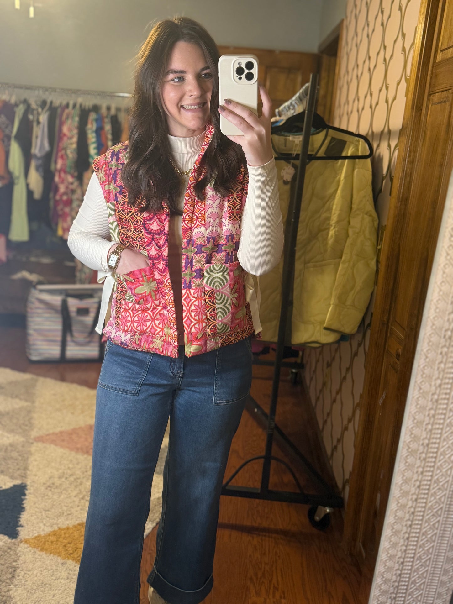 Mabry Patchwork Vest