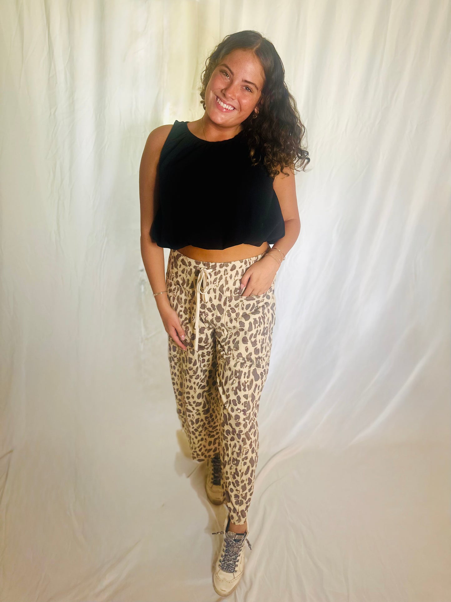 Cheetah Print Pants