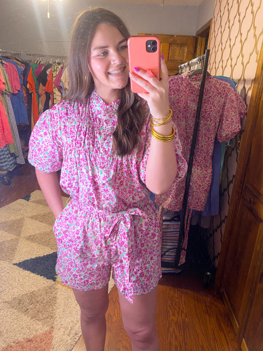Kylie Floral Romper
