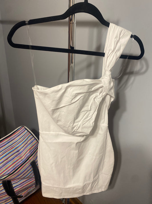 One Shoulder Twist Dress