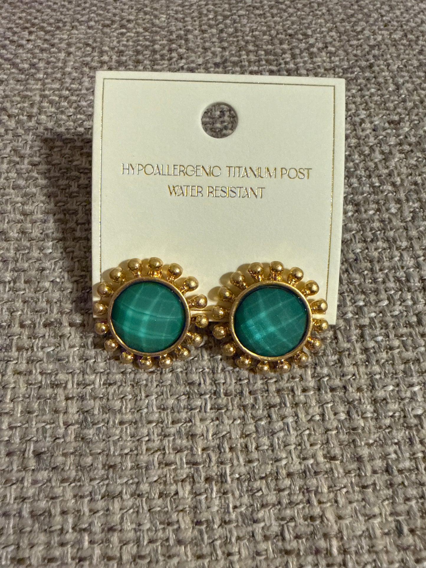 Dotted Earring - Green