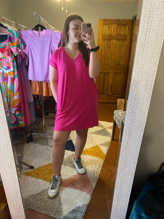 Maggie Dress - Pink