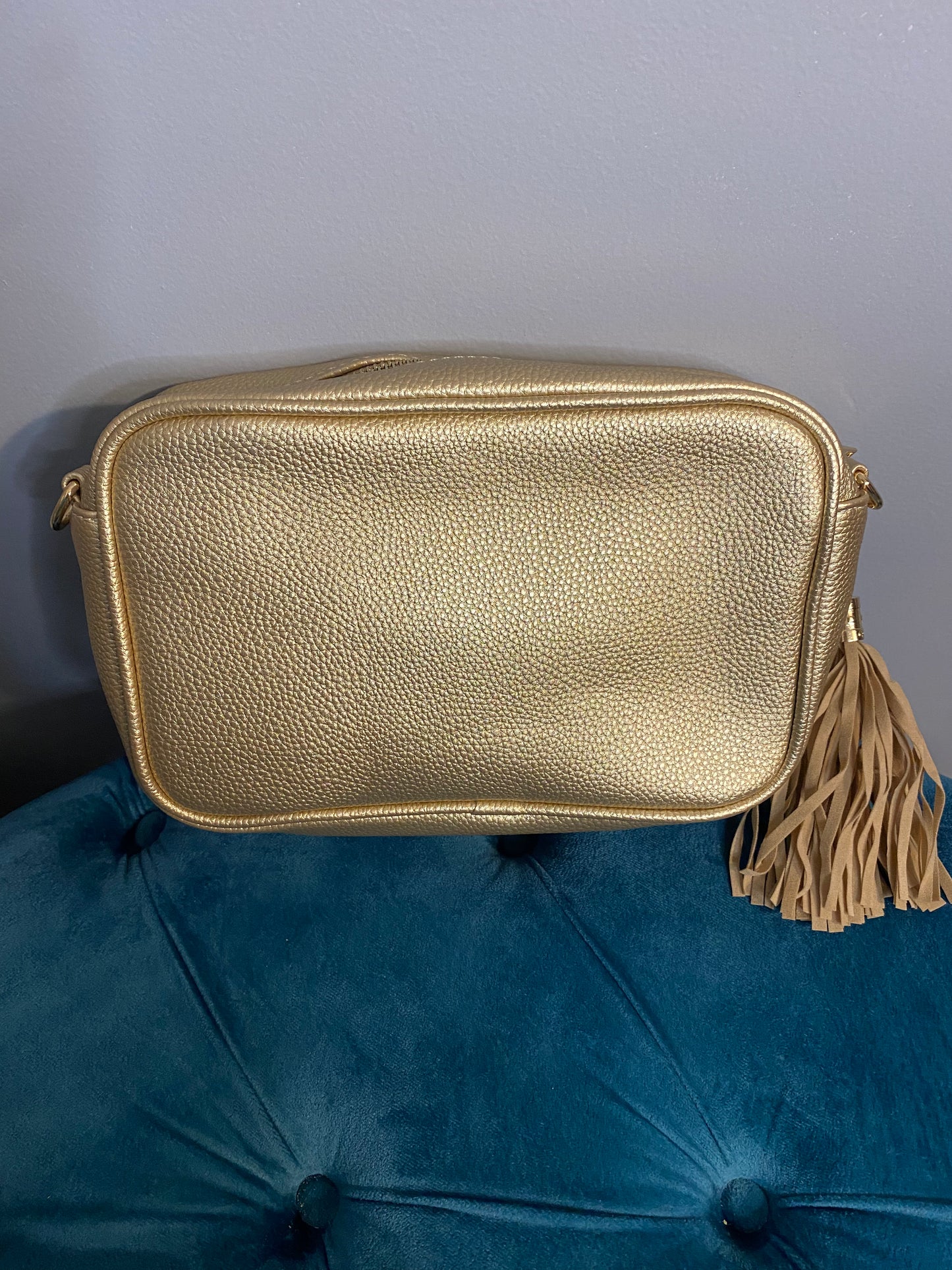 Gold Crossbody Purse