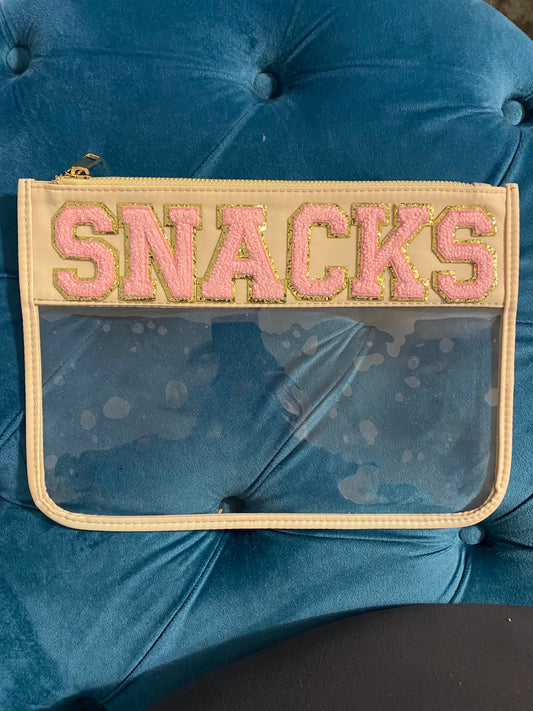 Snacks Clear Bag